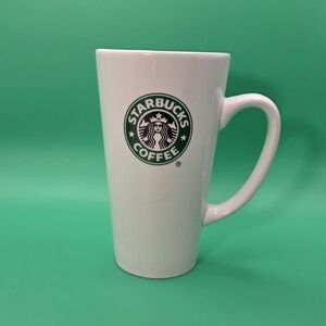 Starbucks 2007 Hard To Find 16.5 Oz White Coffee Mug